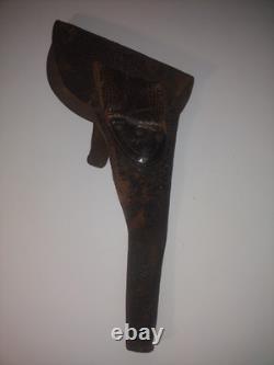 Civil War Era 44 Colt Army Holster Original Black Leather