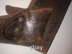 Civil War Era 44 Colt Army Holster Original Black Leather