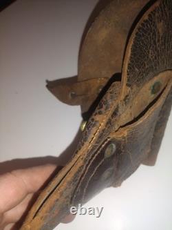 Civil War Era 44 Colt Army Holster Original Black Leather