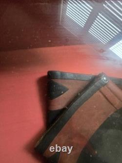 Civil War Era Antique Childs Rubber Boots In Airtight Display RARE