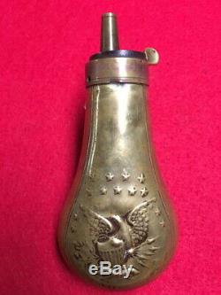 Civil War Era Colt 1849 Pocket or Root Pocket Powder Flask
