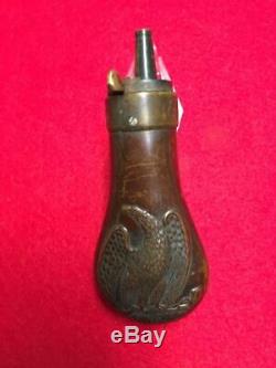 Civil War Era Colt 1849 Pocket or Root and Baby Dragoon Pocket Powder Flask