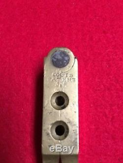 Civil War Era Colt Patent Brass. 31 Caliber Pocket or Root Bullet Mold