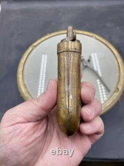 Civil War Era Colt's Patent Eagle Brass Powder Flask And Bullet Mold