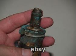 Civil War Era-Copper & Brass Powder Flask-American flask and cap co-Provenance