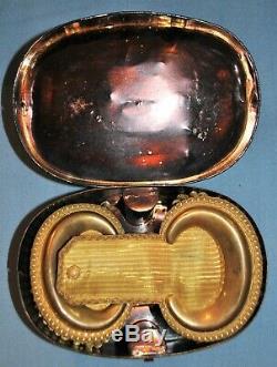 Civil War Era Epaulettes & Metal Case