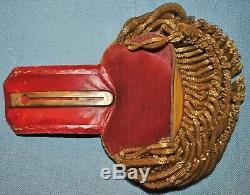 Civil War Era Epaulettes & Metal Case