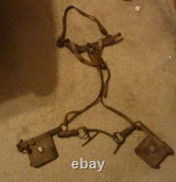 Civil War Era Military WWI-Horse Bridle-Bit-Blinders