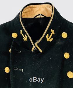 Civil War Era Naval Revenue Cutter Uniform Jacket Antique Tunic Eagle Buttons