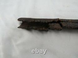 Civil War Era P1853 Enfield Socket Bayonet with Leather Scabbard