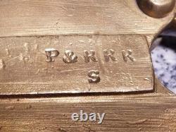 Civil War Era Ritchie & Son Brass Padlock Newark NJ