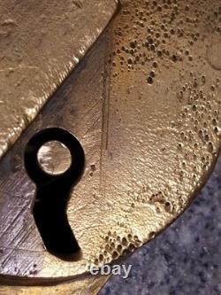 Civil War Era Ritchie & Son Brass Padlock Newark NJ