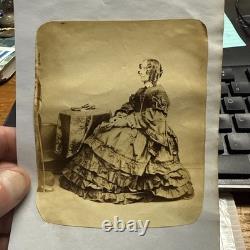 Civil War Era Uncle Tom's Cabin Author Harriet Beecher Stowe Photo CDV Rare