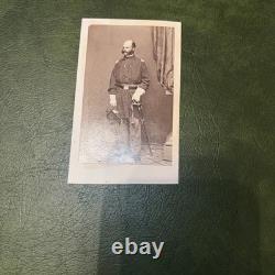 Civil War Era Union General Ambrose Burnside CDV Anthony from Brady Negative