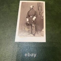 Civil War Era Union General Ambrose Burnside CDV Anthony from Brady Negative