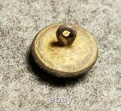 Civil War Federal Eagle V Voltigeurs Button Sold To & Worn By Virginia Troops