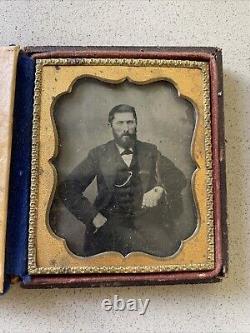 Civil War General John Bell Hood tintype
