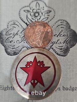 Civil War Haywood 12/20th Corps 1st Division Badge