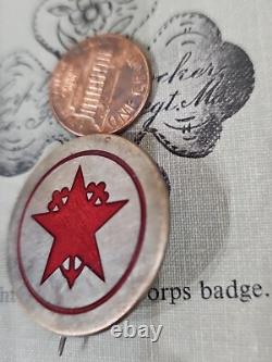 Civil War Haywood 12/20th Corps 1st Division Badge