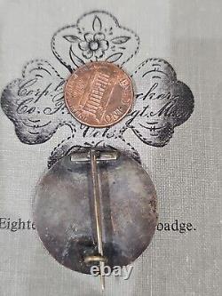 Civil War Haywood 12/20th Corps 1st Division Badge
