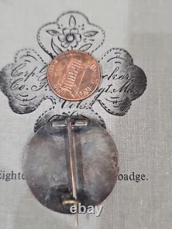 Civil War Haywood 12/20th Corps 1st Division Badge