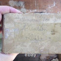 Civil War Identified First Sergeants Carpenters Trunk 8th Mass. Rare find