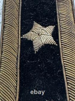 Civil War Indian Wars Pr. Brigadier General (Velvet Centers) Shoulder Boards