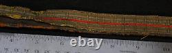 Civil War Indian Wars Vintage US Army Officers Sword Hanger Flat Bullion Leather