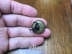 Civil War Kentucky Military Institute K. M. I. Coat Button