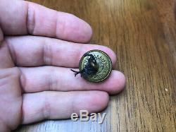 Civil War Kentucky Military Institute K. M. I. Coat Button