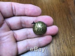 Civil War Kentucky Military Institute K. M. I. Coat Button