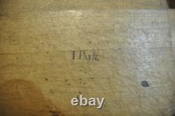 Civil War Lap Desk Lt. I. Park