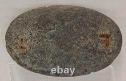 Civil War Lead Backed Brass Cartridge Box Plate Civil War Relic