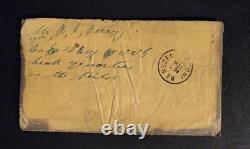 Civil War Letter And Cover 1865 Soldiers Wounded 82nd Ohio Vol. Very Nice Find
