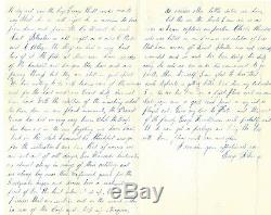 Civil War Letter Overland Campaign, Lee Driven Back, News Article Included