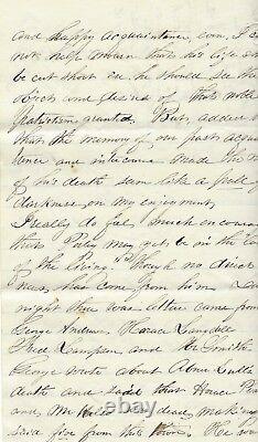 Civil War Letter Postmaster Details Local Dead, Glorious Gettysburg, Vicksburg