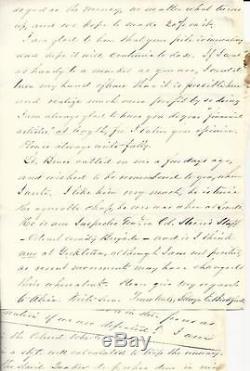Civil War Letter Superb Details of Bermuda Campaign Preparation-30,000 Troops