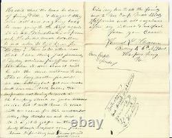 Civil War Letters NY 6th Marched Where Stonewall Jackson Said to be