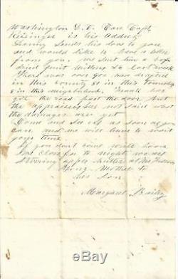 Civil War Letters PA Bucktails Ready for Battle Soldier Taken POW, Dies at SC
