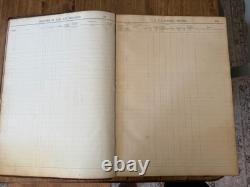 Civil War Medical General Hospital Register of Sick & Wounded 1860s