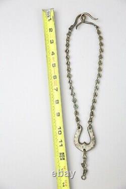 Civil War Military Sword Scabbard Belt Hanger Chain holder Antique Accessory
