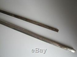 Civil War Model 1860 Staff & Field Sword withScabbard Lilley Ames Co