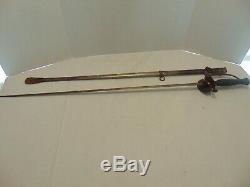 Civil War Model 1860s Sword withScabbard