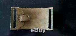 Civil War NCO Belt Plate Buckle With Keeper Matching Benchmark