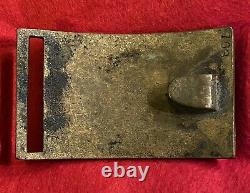 Civil War NCO Belt Plate With Benchmark