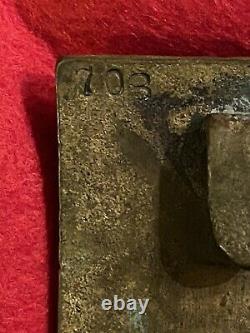 Civil War NCO Belt Plate With Benchmark