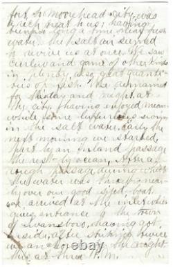 Civil War Officer Describes NC Gunboat Expedition As Union Controls Coastal Area