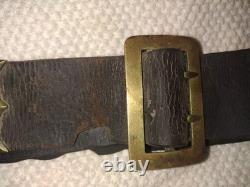 Civil War Original Cavalry Carbine Sling In Original Condition No Maker Marks