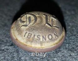 Civil War Pennsylvania National Guard 2nd Reg Button Excavated Washington, DC