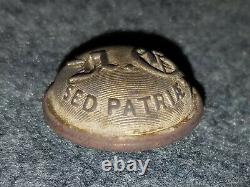 Civil War Pennsylvania National Guard 2nd Reg Button Excavated Washington, DC